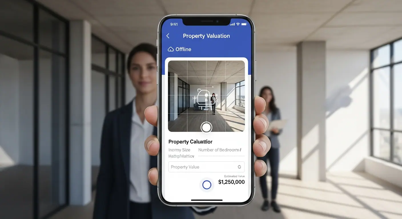 Application PWA ImmoScan pour estimation immobilière hors ligne sur mobile