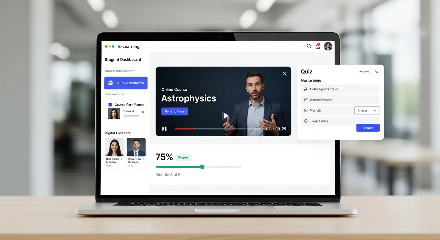 Plateforme e-learning interactive LearnPath pour organismes de formation