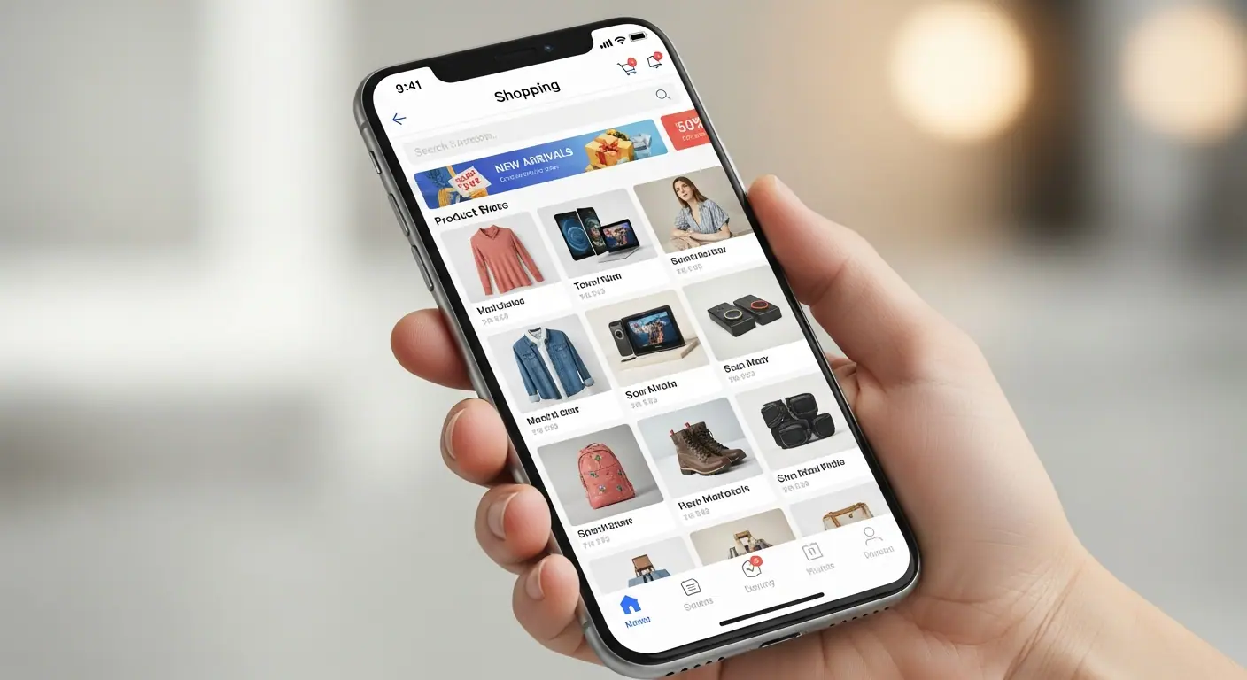 Application PWA de gestion de boutique retail ShopFast